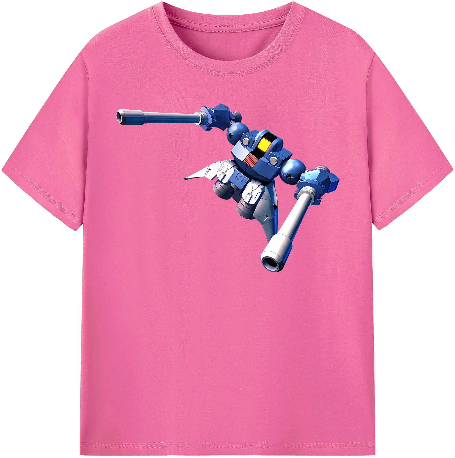 （画像用） 機動戦士ガンダム Mobile Suit Gundam レディースカジュアルプリントTシャツ（綿100％）